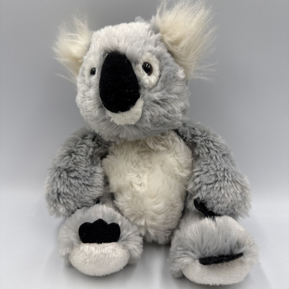 Ganz Webkinz Gray White Black Plush Koala No Code Plush Stuffed Animal Toy